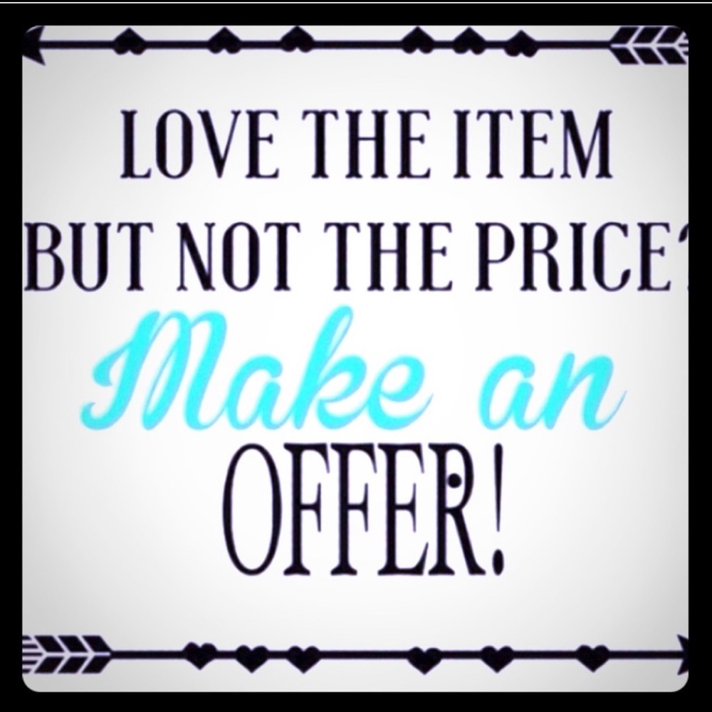 Make me an offer if you see something you like ☺️